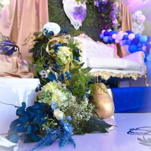 Event Styling Angel theme for a 2 year old baby boy 15