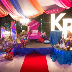 Event Styling Arabian Nights Grooms Night Before wedding 7