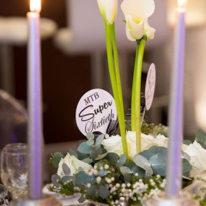 Event Styling Black tie Birthday Celebration theme 23