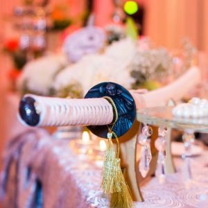 Event Styling Coral black tie Gala Dinner party 3
