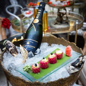 Event Styling Birthday Celebration Naked Sushi Model Nyotaimori 002